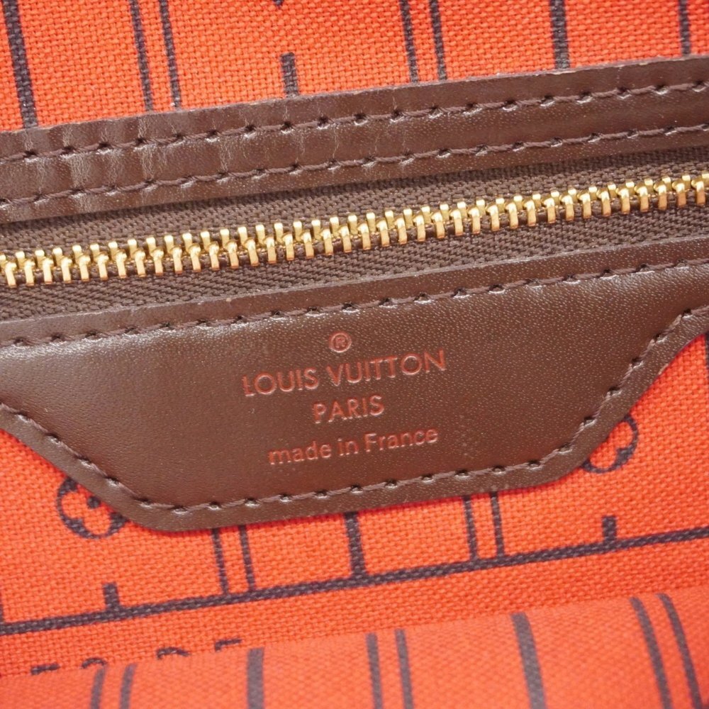 LOUIS VUITTON Authentic Brown Damier Neverfull PM Tote Bag - Picture 5 of 14